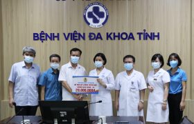 Công đoàn ngành Y tế Thái Bình hỗ trợ gần 200 triệu cho tuyến đầu chống dịch Covid-19